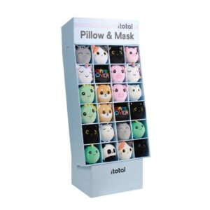 Expositor de suelo para cojínes squishy o con mascarilla