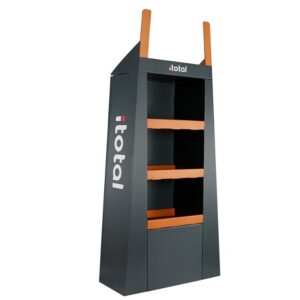 Expositor de suelo para delantales