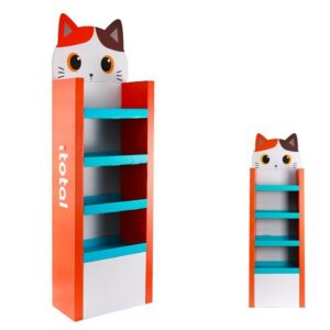 Expositor de suelo para estuches de silicona