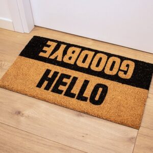 Felpudo HELLO GOODBYE