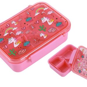Fiambrera Kids UNICORN con cubiertos