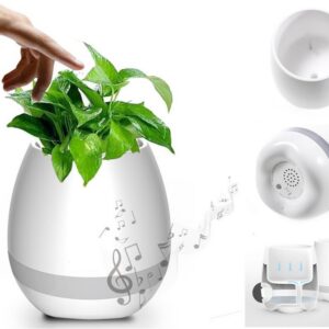 FLORERO MUSICAL BLANCO