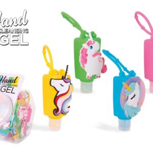 Gel Desinfectante Unicornio mix 4 design - expositor 24 uds