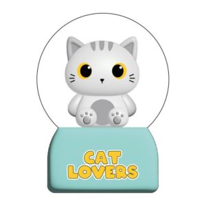 Globo de nieve WHITE CAT