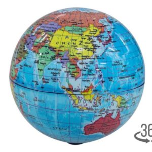 Globo giratorio mapa político