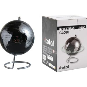 Globo negro y plata