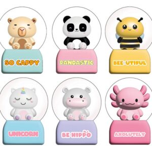 Globos de nieve surtidos CUTE ANIMALS