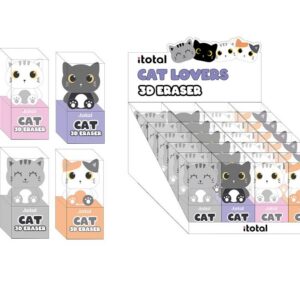 Goma de borrar 3D CAT - expositor 24 uds