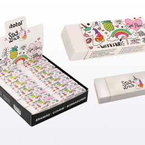 Goma de borrar UNICORN - expositor 24 uds