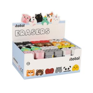 Gomas de borrar surtidas - expositor 24 uds