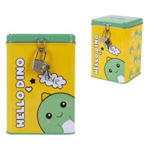 Hucha con Candado HELLO DINO