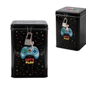 Hucha con Candado LET'S PLAY