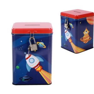 Hucha con Candado SPACE ADVENTURE