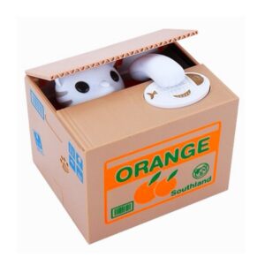 Hucha Mecánica Gato