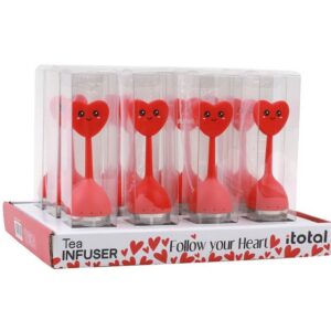 Infusor FOLLOW YOUR HEART - expositor 12 uds