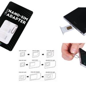 KIT 3 EN 1 ADAPTADOR SIM CARD, MICRO, NANO