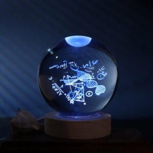 Lámpara Bola de cristal grande MATH