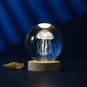 Lámpara Bola de cristal grande Medusa