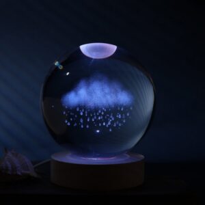 Lámpara Bola de cristal grande Nube