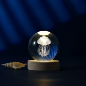 Lámpara Bola de cristal media Medusa