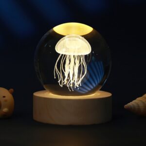 Lámpara Bola de cristal pequeña Medusa