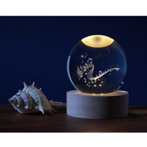 Lámpara Bola de cristal pequeña MUSIC