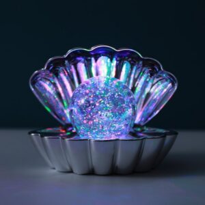 Lampara Concha silver