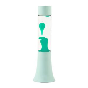 Lámpara de Lava Flared verde pastel