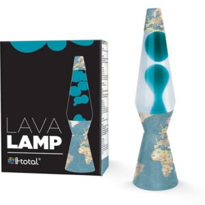 Lámpara de Lava Spaceship BLUE MAPS