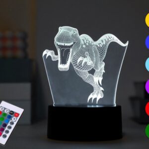Lámpara LED 3D Gigantosaurus