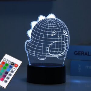 Lámpara LED 3D HELLO DINO