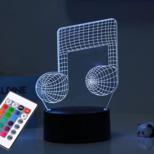 Lámpara LED 3D MUSIC