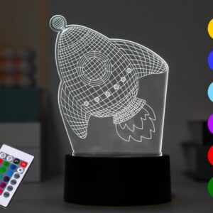 Lámpara LED 3D SPACE ADVENTURE