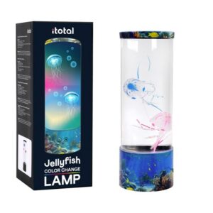 Lámpara Medusa redonda 30 cm con base de colores