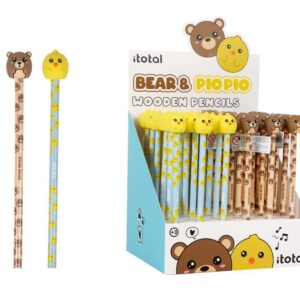 Lápiz 3D BEAR & PIO PIO - expositor 36 uds
