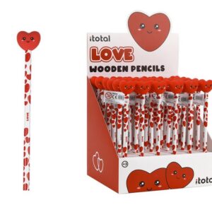 Lápiz 3D FOLLOW YOUR HEART - expositor 36 uds