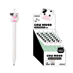 Lápiz Never Ending COW - expositor 24 uds