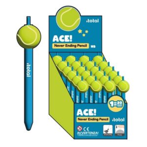 Lápiz Never Ending TENNIS - expositor 24 uds