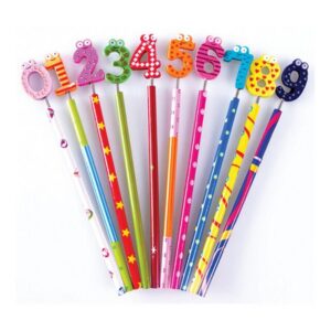 Lápiz Números - expositor 36 uds