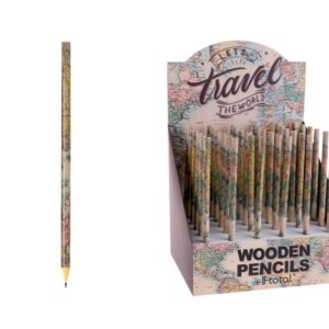Lápiz OLD MAP - expositor 36 uds