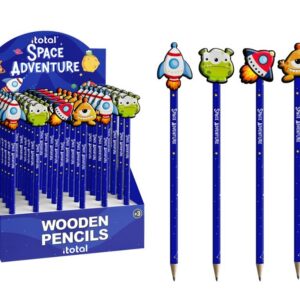 Lápiz SPACE ADVENTURE - expositor 36 uds