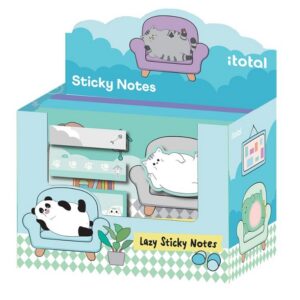 Lazy sticky notes surtidos - expositor 36 uds