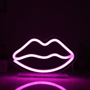 Letrero LED Labios