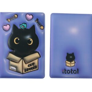 Libreta 3D BLACK CAT