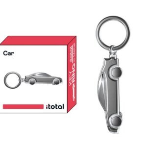 Llavero de metal Coche