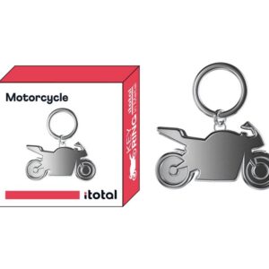 Llavero de metal Moto