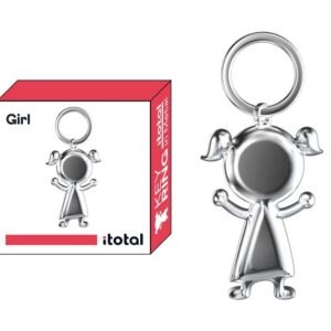Llavero de metal Niña