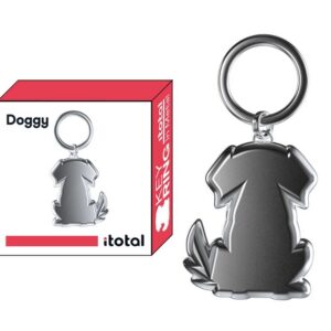 Llavero de metal Perro