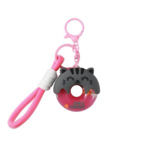 Llavero Donut GREY CAT