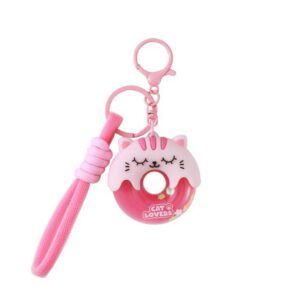 Llavero Donut PINK CAT